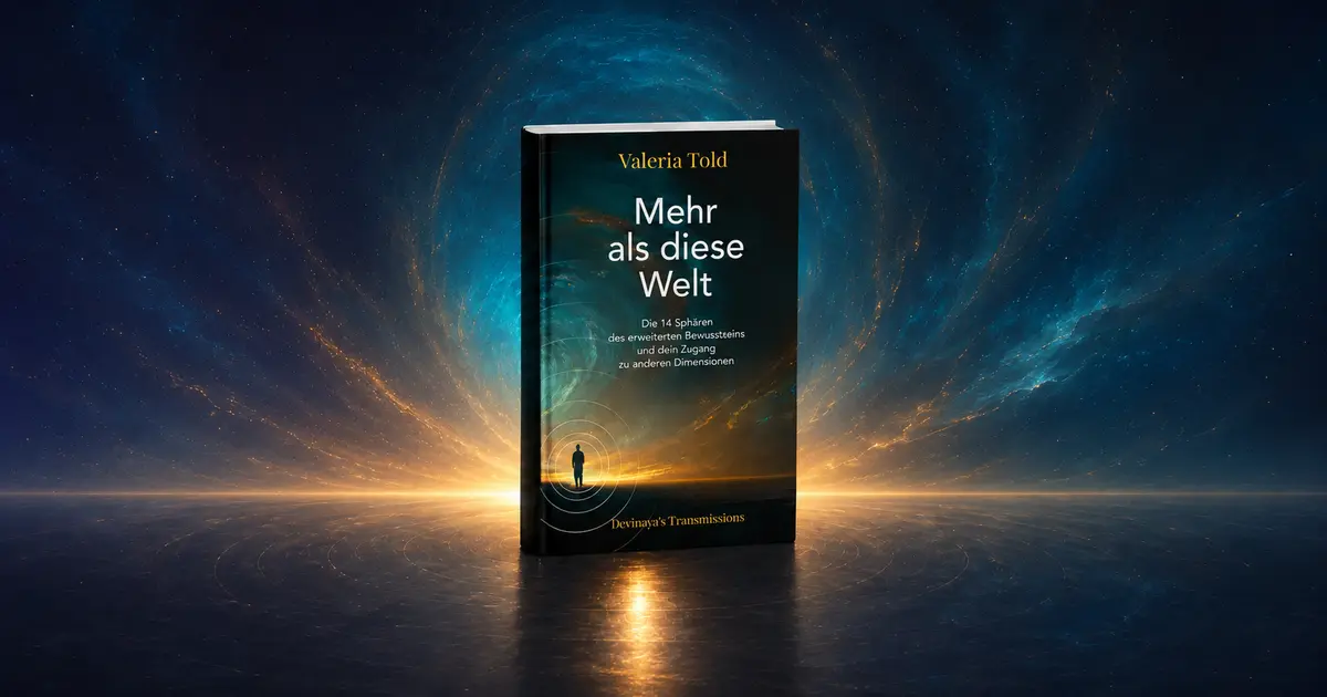 Mehr als diese Welt – Buchcover auf kosmischem Hintergrund